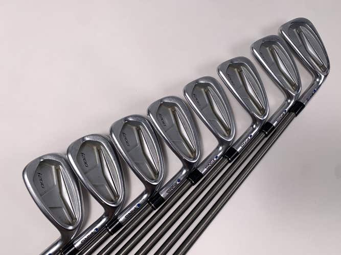Ping i200 Iron Set 4-PW+GW Blue Dot 1* Up AeroTech SteelFiber i95 Regular RH
