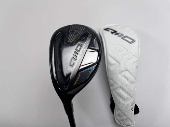 TaylorMade Qi10 3 Hybrid 19* Fujikura Ventus Blue HB 7-S Velocore Stiff LH HC