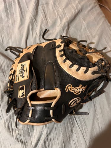 Rawlings Heart of the Hide RH Catcher's Baseball Glove 34" (Used)