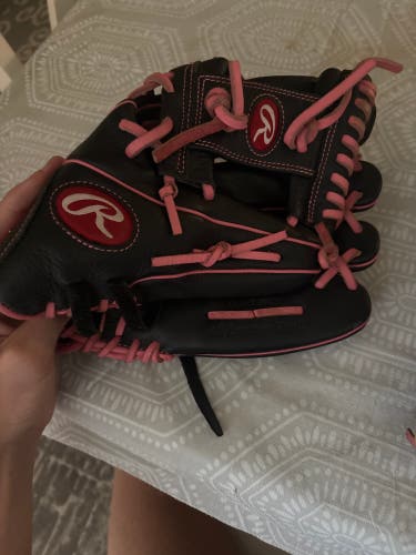 Rawlings Select Series RH Infield Baseball Glove 11.5" Pink and Black (Used)