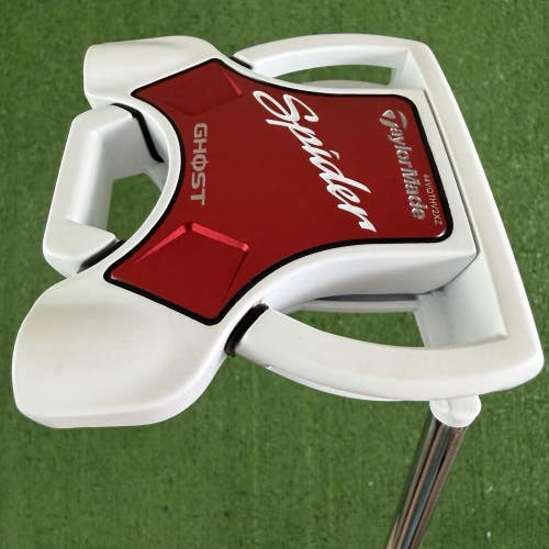 Taylormade Spider Ghost Mallet Putter White Right Handed 35