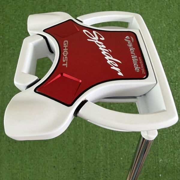 Taylormade Spider Ghost Mallet Putter White Right Handed 35