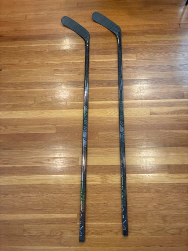 Like new Uncut p28/p92 max blade Senior Bauer AG5NT wrapped Left Hand Hockey Stick 77 Flex (New)