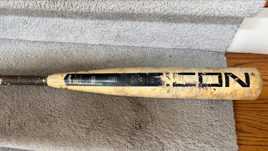 2025 Rawlings Icon Composite BBCOR Certified Bat (-3) 30 oz 33" (Used)