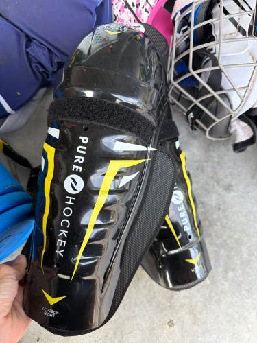 Junior Pure Hockey 11” Shin Pads (Used)