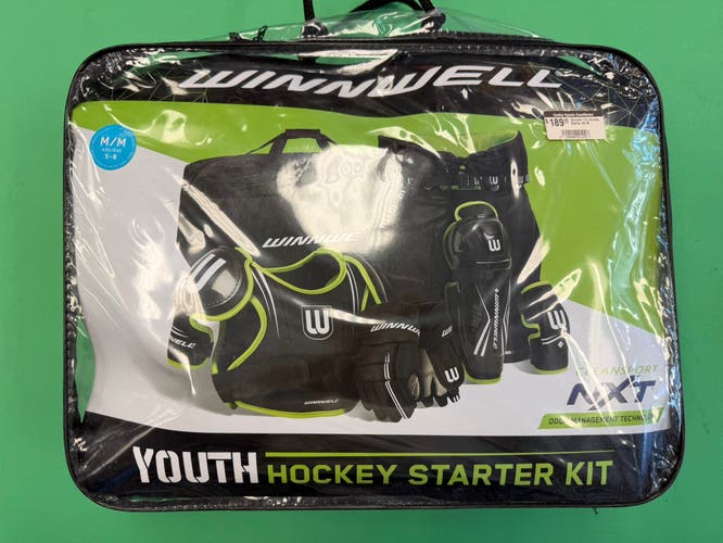 New Winnwell Hockey Starter Kit | Youth Medium