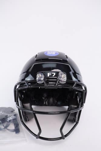 Schutt 2026 F7 Air Youth Large Black Football Helmet with Chin Strap NOCSAE