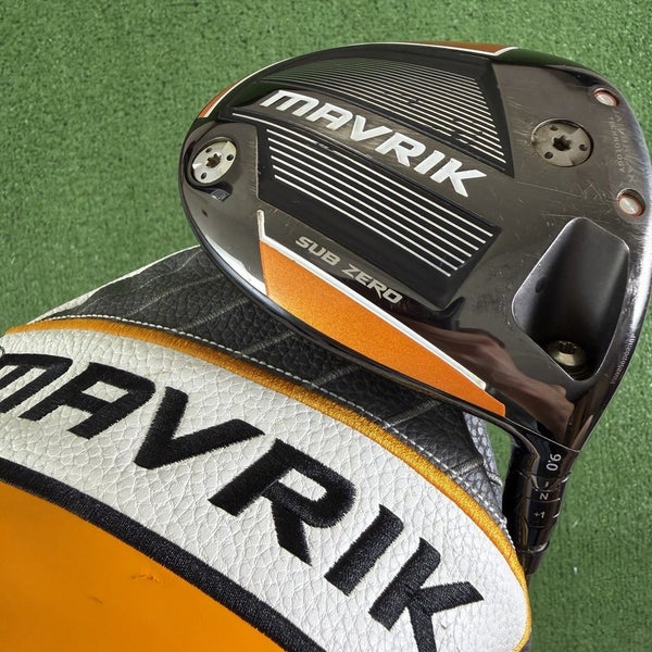 Callaway Mavrik Sub Zero Driver 9 Even Flow Riptide 6.0 Stiff Flex 45.5