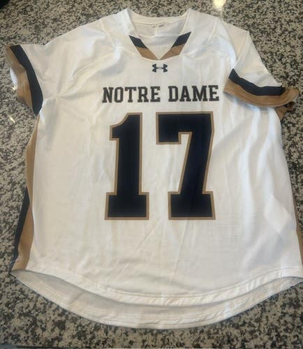Under Armour Notre Dame men's lacrosse jersey NEW L large