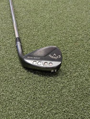 Callaway Callaway Jaws Full Toe Raw Black Right Handed Wedge 56 Degree (Used)