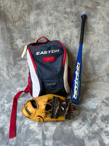Rawlings Raptor Alloy 12 oz 24" USABat Starter Kit (Used)