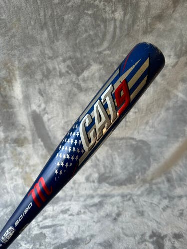 2021 Marucci CAT9 Pastime Alloy Bat USSSA Certified (-10) Alloy 20 oz 30" (Used)