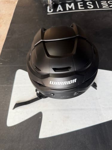 Matte Black - Large Warrior Covert CF 100 Helmet (Used)