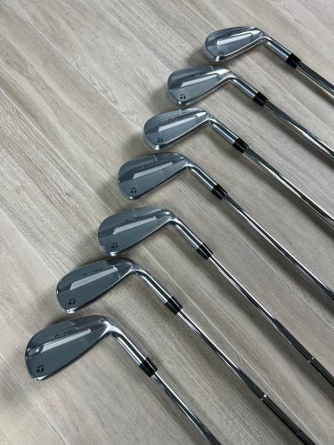 Men's 2025 TaylorMade P-790 Right Handed Iron Set Stiff Flex Steel Shaft (New)