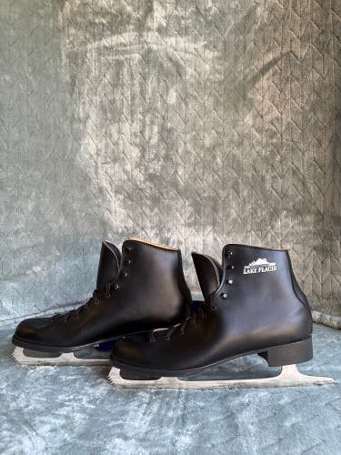 Black Lake Placid Figure Skates Adult 12 (Used)