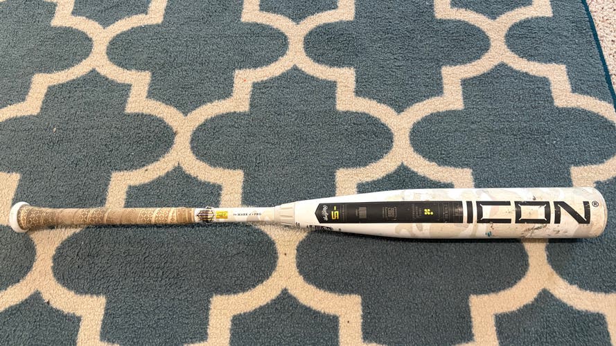 Rawlings Icon Composite USSSA Certified Bat (-5) 27 oz 32" (Used)