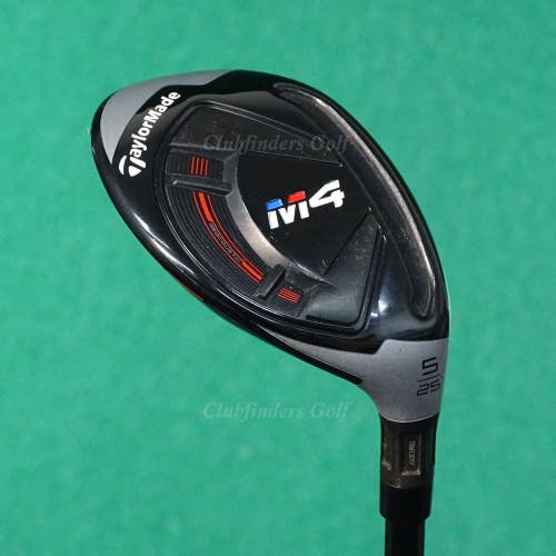 TaylorMade M4 Rescue 25 5 Hybrid Fujikura Atmos Red 7-S Graphite Stiff w/HC