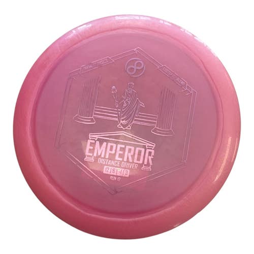 Used Infinite Discs LUSTER C-BLEND EMPEROR Disc Golf Driver Maroon 175g 11450-S000526288