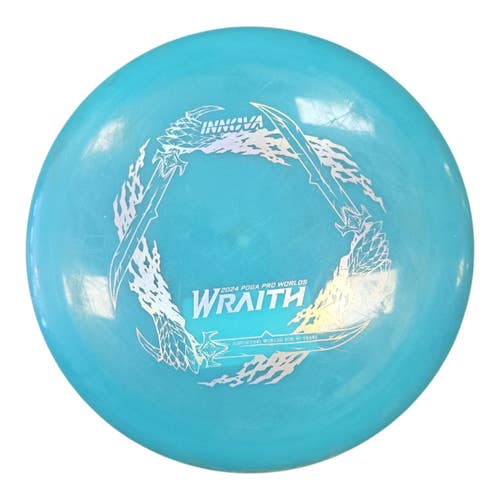 Used Innova CHAMP WRAITH Disc Golf Driver Sky Blue 177g 11450-S000525618