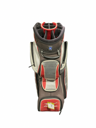 Used Mizuno RED CART BAG Mens Stand Bag Red 11834-S000055145