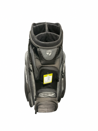 Used Taylormade BLACK CART BAG Mens Cart Bag Black 11834-S000054992