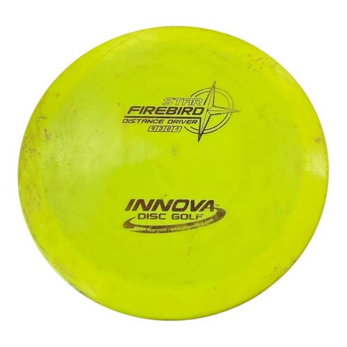Used Innova STAR FIREBIRD Disc Golf Driver Yellow 171g 11450-S000525512