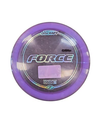 Used Discraft Z FORCE Disc Golf Driver Purple 175g 11450-S000525679