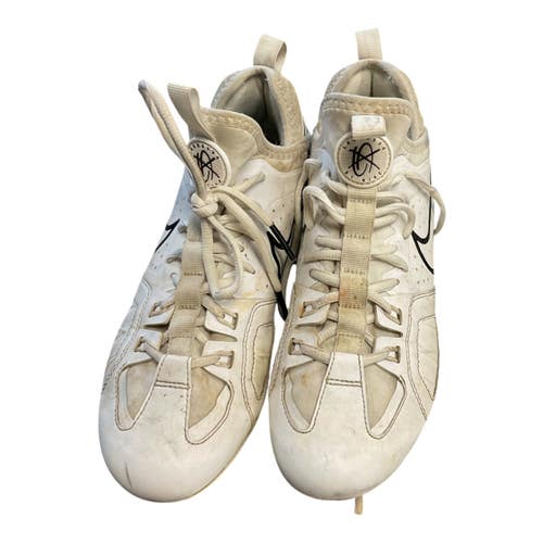 Used Nike LAX Cleats Womens White Senior 8 11450-S000526222