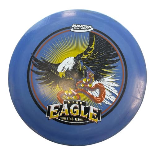 Used Innova STAR EAGLE Disc Golf Driver Navy Blue 174g 11450-S000526283