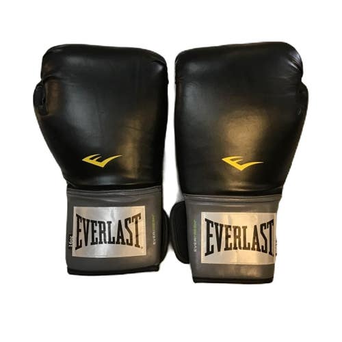 Used Everlast Boxing Gloves Black Senior 11730-S000073018