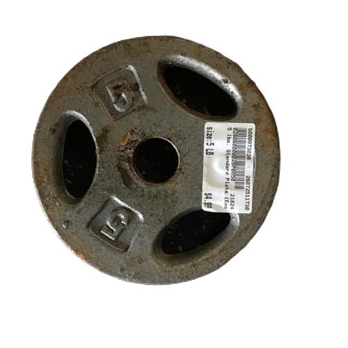 Used Standard Plate (Each) 5 lb 11730-S000073039