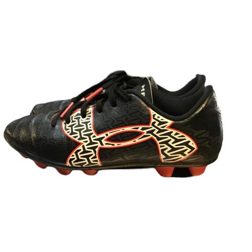 Used Under Armour 1264206-006 Soccer Cleats Black Junior 02 11730-S000073239