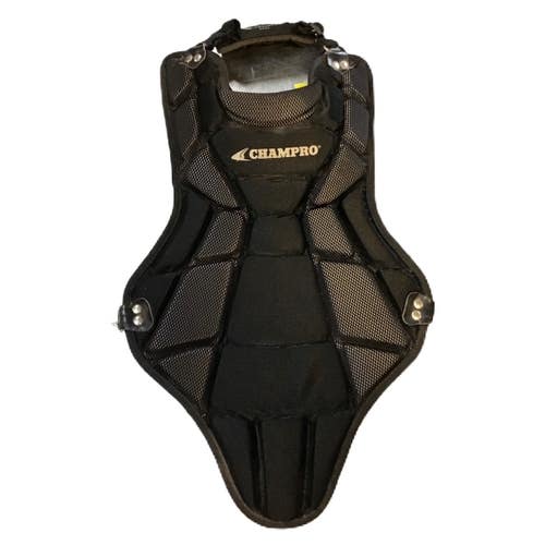 Used Champro CP04 Catchers Chest Protector Black Youth 11730-S000073251