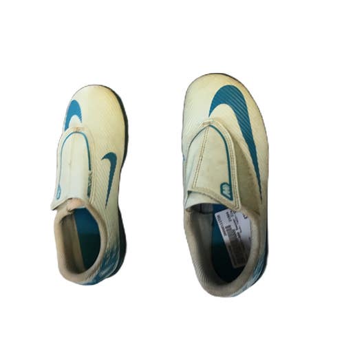 Used Nike FQ8291-400 Soccer Cleats Turquoise Youth 13.5 11730-S000073260