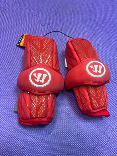 Warrior Burn Arm Guards | Adult large Red