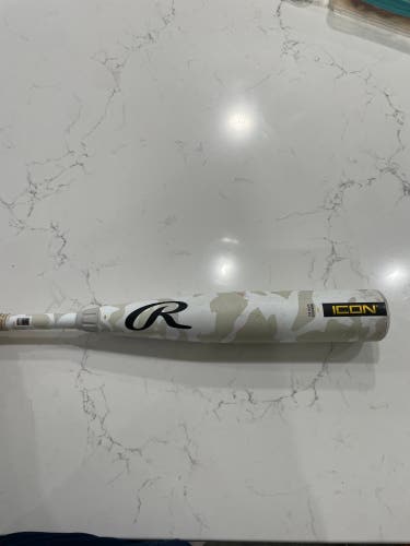 2025 Rawlings Icon Composite USSSA Certified Bat (-10) 19 oz 29" (Used)