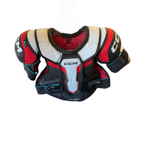 Used CCM FT 680 Junior Shoulder Pads SM 10299-C000312933