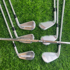 Men's 2025 TaylorMade P-790 Right Handed Iron Set Stiff Flex Steel Shaft (New)