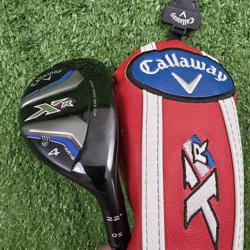 MINT Callaway XR16 OS 4 Hybrid 22 4H Fubuki 50 A Senior Flex Graphite RH 39.5"