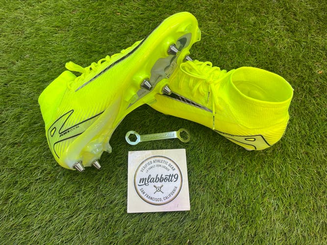 Nike Mercurial Superfly 10 Elite SG-Pro Cleats (FQ8342-700) - Mad Voltage - Bosnia - Size 9 New