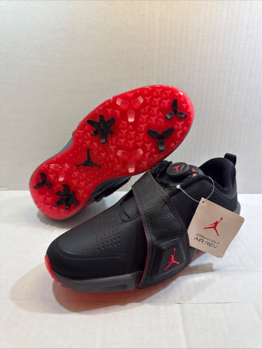 Men's Size 7.5 Air Jordan Rev Golf Shoes
Black Grey Infrared FV6338-001