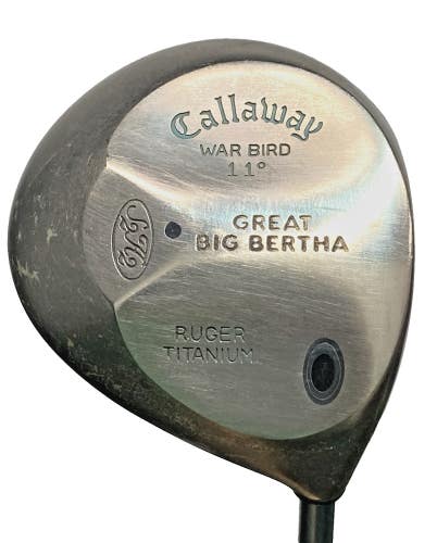 Callaway Great Big Bertha Ruger Ti War Bird Driver 11* RH Ladies Graphite 43.5"