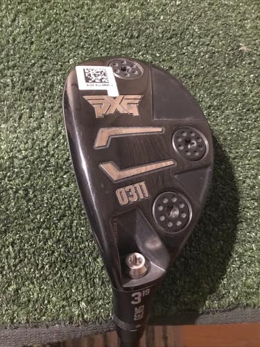 PXG Left Handed 0311 GEN5 19* 3 Hybrid Stiff KBS TGI 80 Graphite Shaft (40) VGC