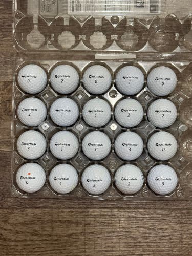 20 TaylorMade SpeedSoft Golf Balls - Mostly 5A Mint Condition
