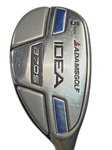 Adams IDEA A7OS 5 Iron Hybrid 25* RH ProLaunch Senior Flex Graphite 39" New Grip