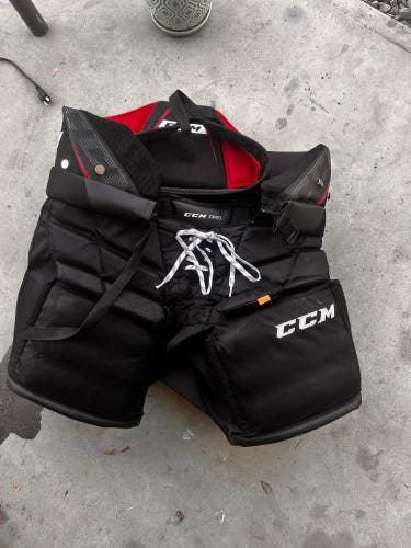 Senior Medium CCM Axis Pro Hockey Goalie Pants (Used)