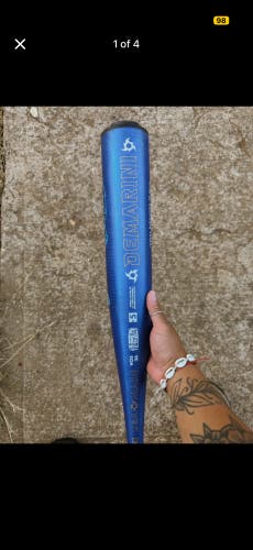 2026 DeMarini Voodoo One Alloy USSSA Certified Bat (-5) 29 oz 32" (Used)