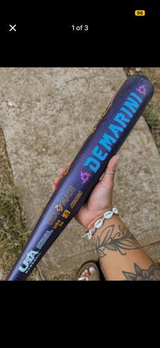 DeMarini Voodoo USABat Certified Bat (-5) 29 oz 32" (Used)