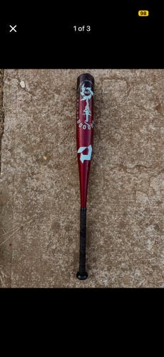 DeMarini Voodoo USSSA Certified Bat (-8) 23 oz 31" (Used)