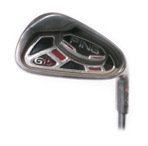 Ping G15 Single 7 Iron Orange Dot Steel Ping AWT Stiff Flex
